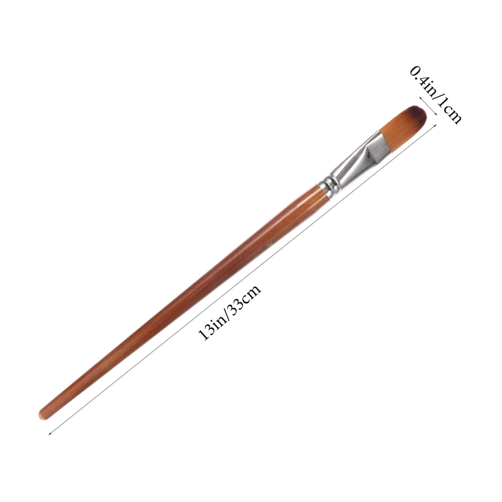 SHINEOFI 26piezas Pinceles De Pintura De Nylon De Doble Color para Acuarela y Óleo Kit De Pintura Profesional y Práctico para Artistas y Principiantes