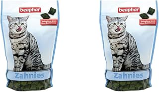 Beaphar Zahnies - Für Katzen - Fördert die Zahnhygiene - Katzensnack - 2er Pack (1 x 150 g) product image