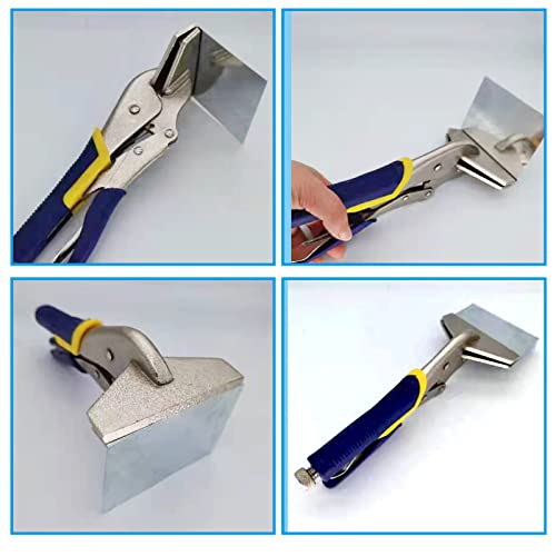 P1 Tools Sheet Metal Clamp Locking Pliers 10 Inch-High Carbon Steel Duckbill Pliers #TOP5