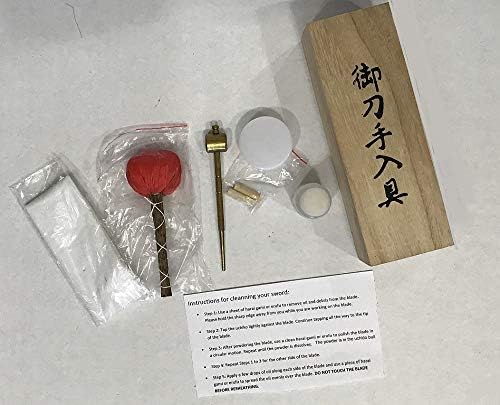 Lees Deluxe Sword Cleaning Kit w/Instructions Included