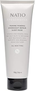 Natio Australia Treatments Marine Mineral Overnight Repair Sleep Mask 100g - Supports Skin Renewal While You Sleep, Minera...