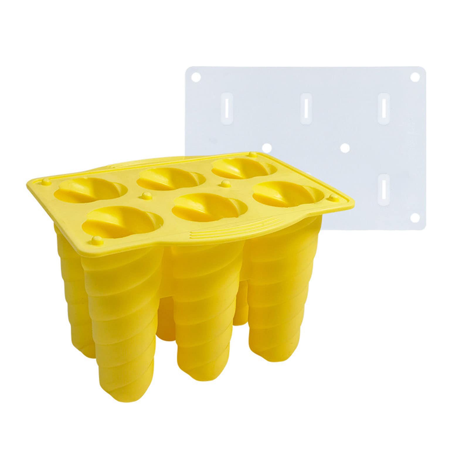 Kalttoy Silicone Ice Cream Mold with Lid Ice for Pop Mold Cream Popsicles Making Kitchen Silicone Popsicles Molds