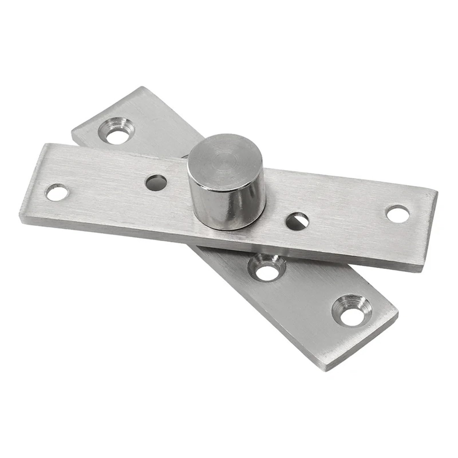 FQJYXWEWL Stainless Steel Invisible 360 Degree Rotary Door Pivot Up and Down Hinge 1Pcs