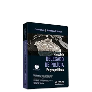 Capa do livro Manual do Delegado de Polícia - Peças Práticas (2024)