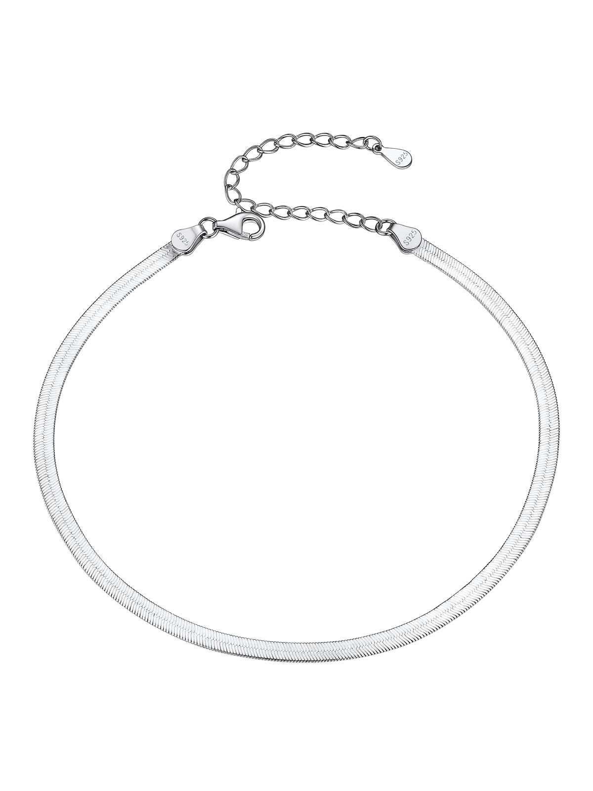 Silvora Tobillera Mujer Plata 925 Pulsera Tobillo Cadena Fina Pie Verano | Material Plata de Primera Ley Regalo Playa Piscina Playa Calle Vacación Longitud Ajustable 22+5cm Joyería Simple