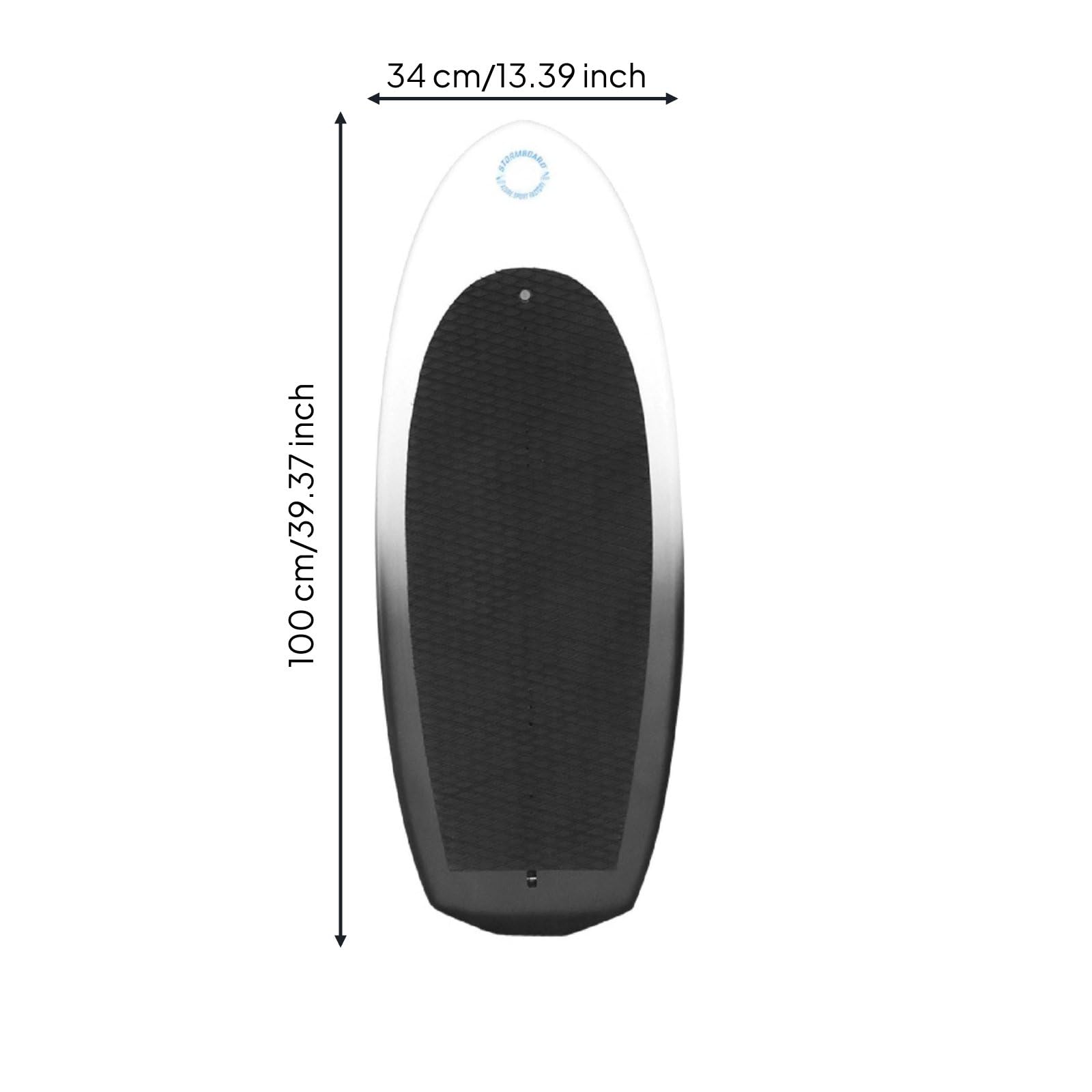 Surfboard für Anfänger Hydrofoil Board Foilboard Surfbrett mit Kern Aufbau Und Eva Grippad für Stabilität Leichtlauf Und Leash Befestigung für Übung Wassersportvereine Küsten
