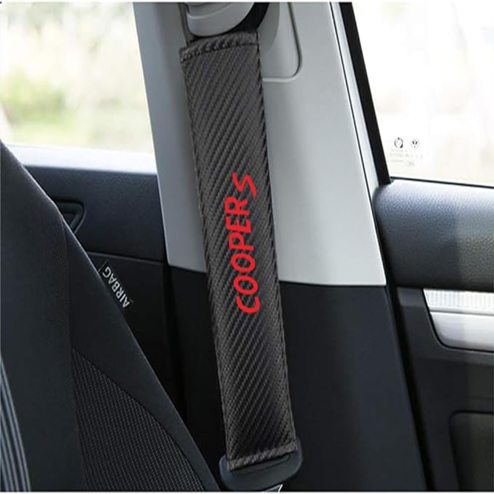 Protège-ceinture De Sécurité Amovible Pour Mini Cooper S – Lot De 2 – Confortable Et Facile à Installer – Protège Le Cou Et Les épaules