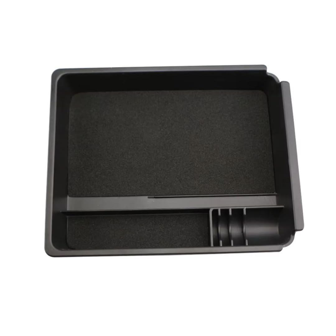 Toiumops Console Organizer for VW Tiguan 2009-2015, Armrest Box Storage Tray Plate Container Organizer