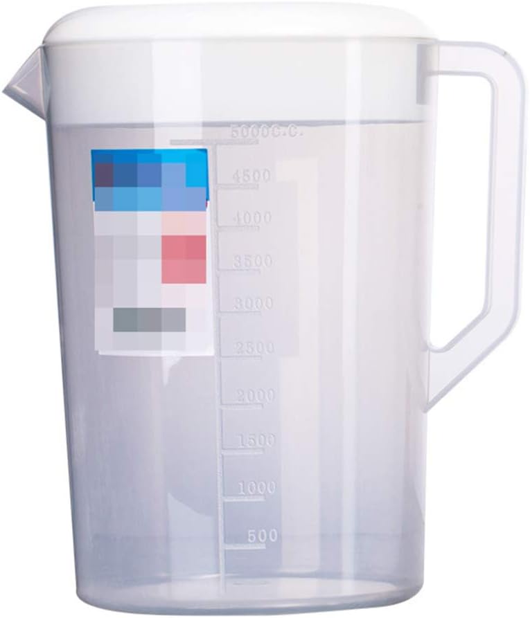 Amazon.co.jp プラスチック ティー ポット ピッチャー 蓋付き ウォーター ジャグ カラフェ ハンドル付き ホット コールド