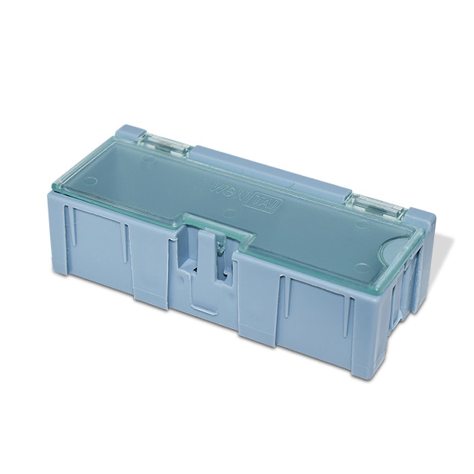 FROMCEO Stackable Compartment Box Electronic Components Box Ideal for Storing Rings Resistors Nut Bolts and Storage Container