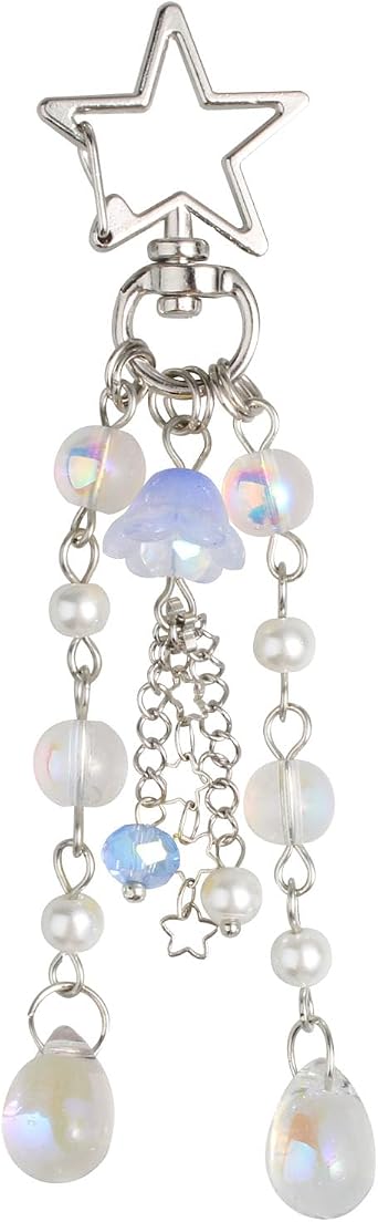 Cute Keychain Accessories for Backpack Handbag Jellyfish Inspired Jewelry Gifts for Birthday Christmas Back to School