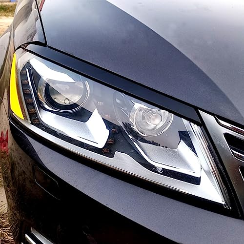 Rénovez le style phares avant Passat B7 couverture noir