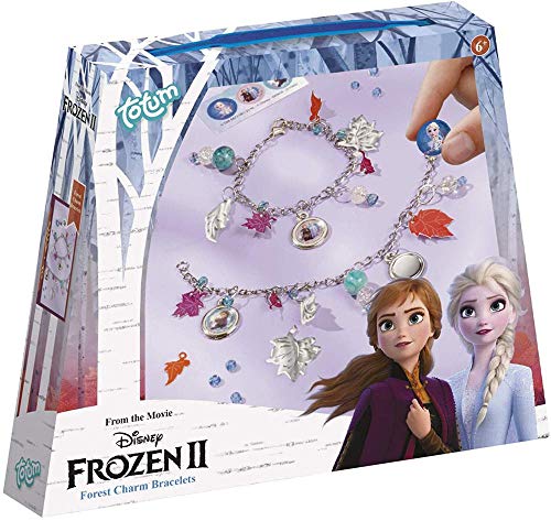 Preisvergleich Produktbild Unbekannt Disney Frozen Die Eiskönigin 2 Bettelarmbänder Bastelset