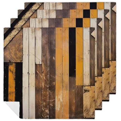 Servilletas de Tela Cuadradas 47.5x47.5 cm Pack 4 Polyester miniatura 1
