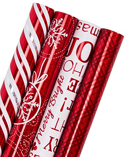 WRAPAHOLIC 30 Inch Christmas Wrapping Paper Set...