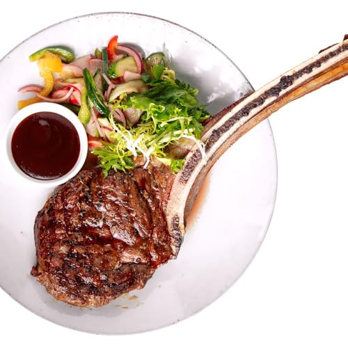 g}z[N Xe[L 1{ Ɍ rbNTCY 30cmI[o[ o[xL[ BBQ Tomahawk Steak Lv ܂ f Eg}z[NXe[L(1kg-1.2kg)E