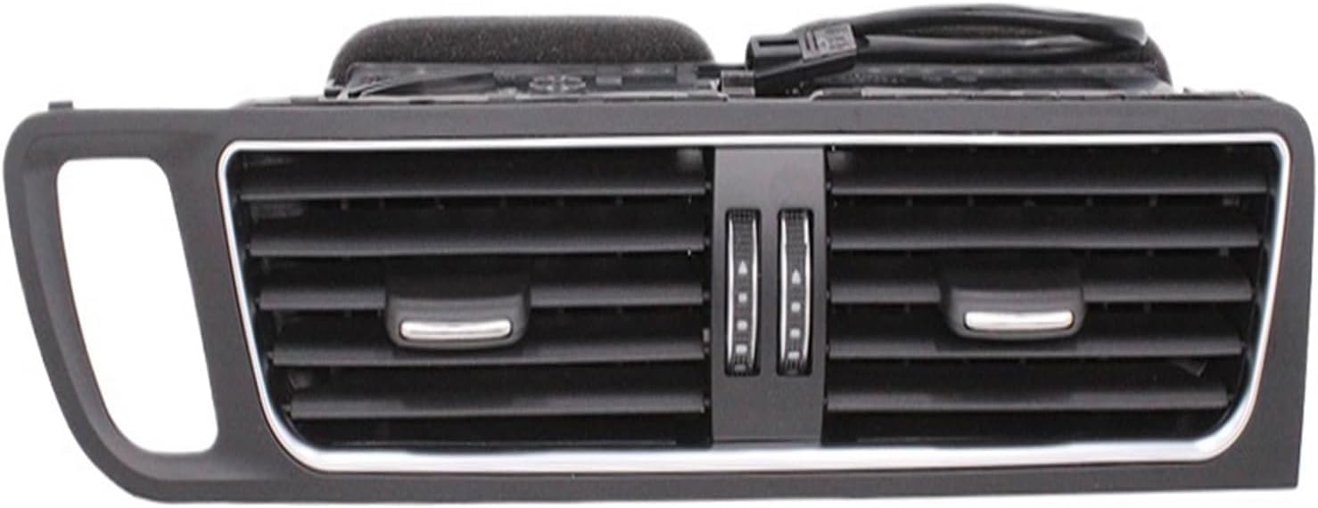 Dashboard Vent Fit for Audi Q5 2009-2017 Front Air Conditioning Outlet Center Armrest Air Vent Assembly 8R1820901 8R1820902 8R1820951C Console Vent(2pcs)