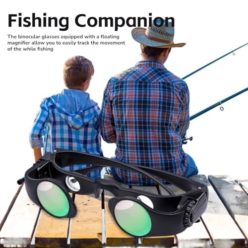Binoculares profesionales 8X para pesca y observación miniatura 6