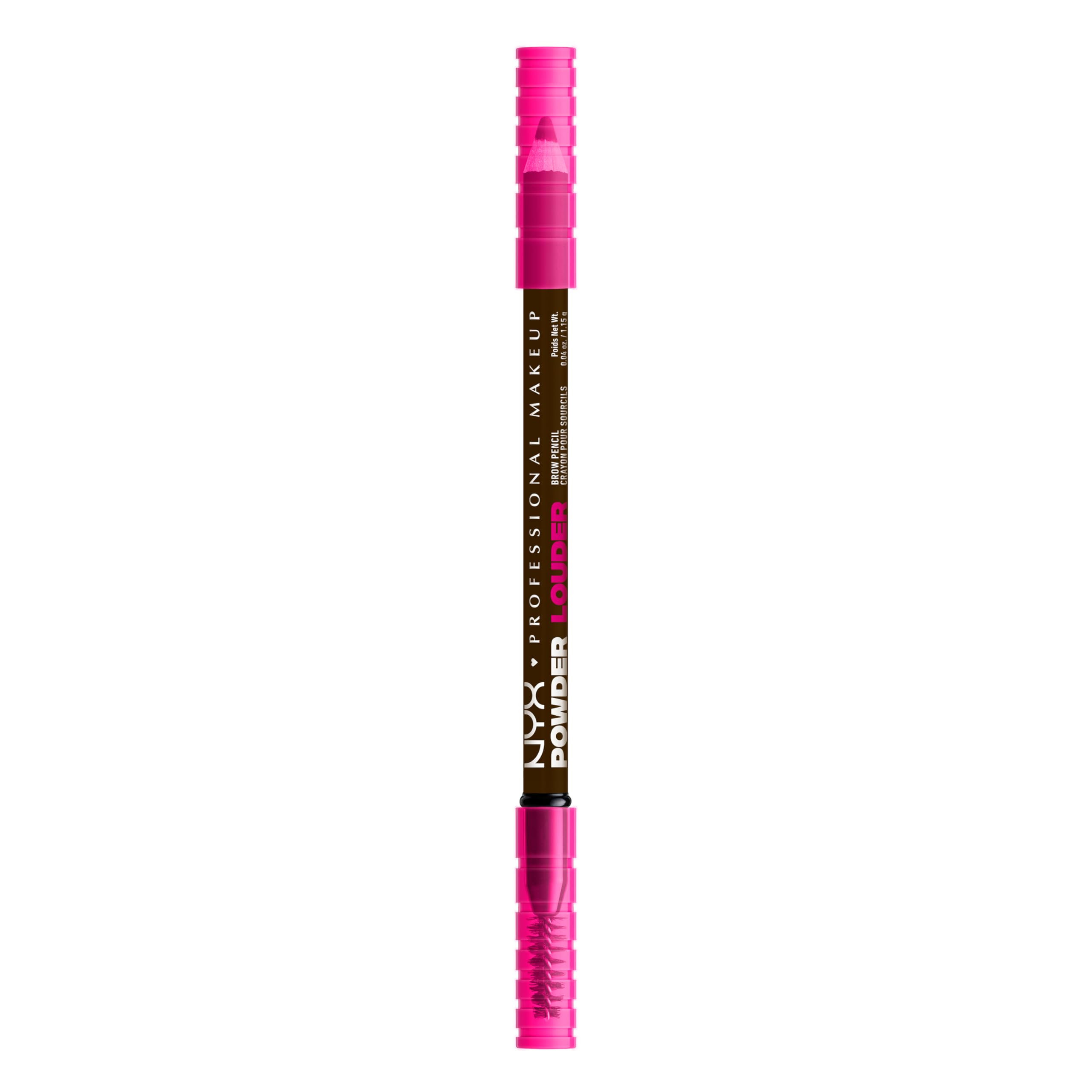 Debenhams Powder Louder Brow Pencil 12HR Wear Buildable Micro-Fibres in Ash Brown
