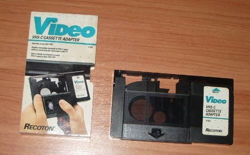 RECOTON VIDEO VHS-C TO VHS CASSETTE ADAPTER