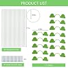 Fiberglass Long Arch Poles for Bike Tent Awning Frame Kit - Replacement Tent Rods Bar Support Rods for Hiking and Camping Tarp Poles