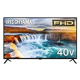 アイリスオーヤマ テレビ 40インチ 2K 液晶テレビ VAパネル搭載 裏番組録画 BS/CS対応 LT-40FSX-F1 ブラック