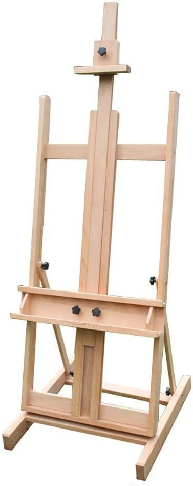 , Wood Grand Balance Floor Display Stand Display Sketch Frame Oil Painting Tray for Artist Art Supplies
