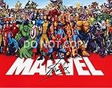 Stan Lee comic book legend reprint signed autographed Marvel superstars 11x14 poster photo #1 RP