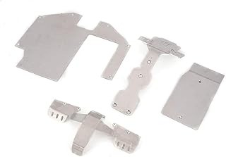 JTLB Stainless Steel Body Armor Front Chassis Rear Set for TRAXXAS 1/7 UDR RC Accessories