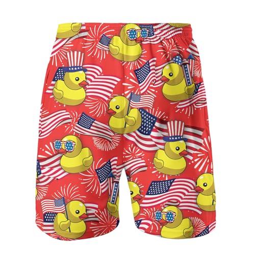 Men's Abstract Cat Vintage Hawaiian Shorts Funny Cat Lover Gift Swim Trunks for Men Swimwear2