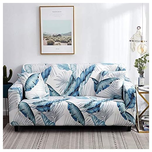 Geometriskt elastiskt universellt soffskydd för vardagsrum stretch halkfri soffskydd soffa överdrag stol skydd anti-damm A16 3-sits