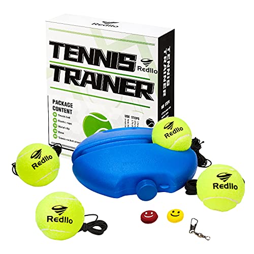 REDLLO SOLO TENNIS TRAINER REBOUND PORTABLE TENNIS EQUIPMENT FOR SELF