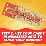 Joking Hazard Hoddog Card Game – 82 Cards for Kids & Adults, Race to Build the Longest Hoddog with Fun & Strategy, Includes Ketchup Splat Cards & Rulebook