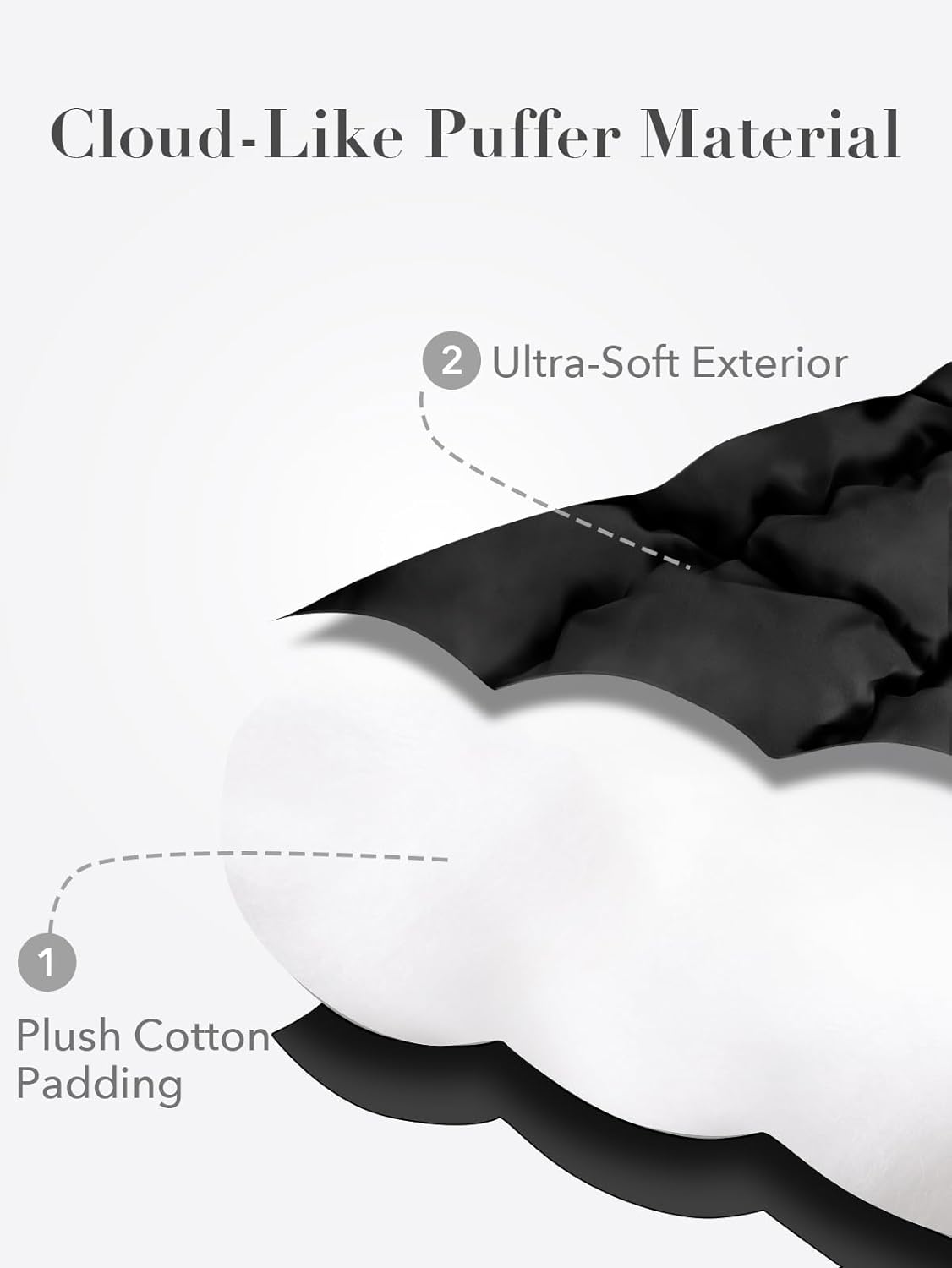 Quilted Travel Duffle Bag for Women Medium Weekender Bag Puffer Overnight Bag Large Soft Puffy Duffel Bag Carry-On Gym Bag Lightweight Personal Item Travel Bag for Trips Business Sport Airplane - Image 6