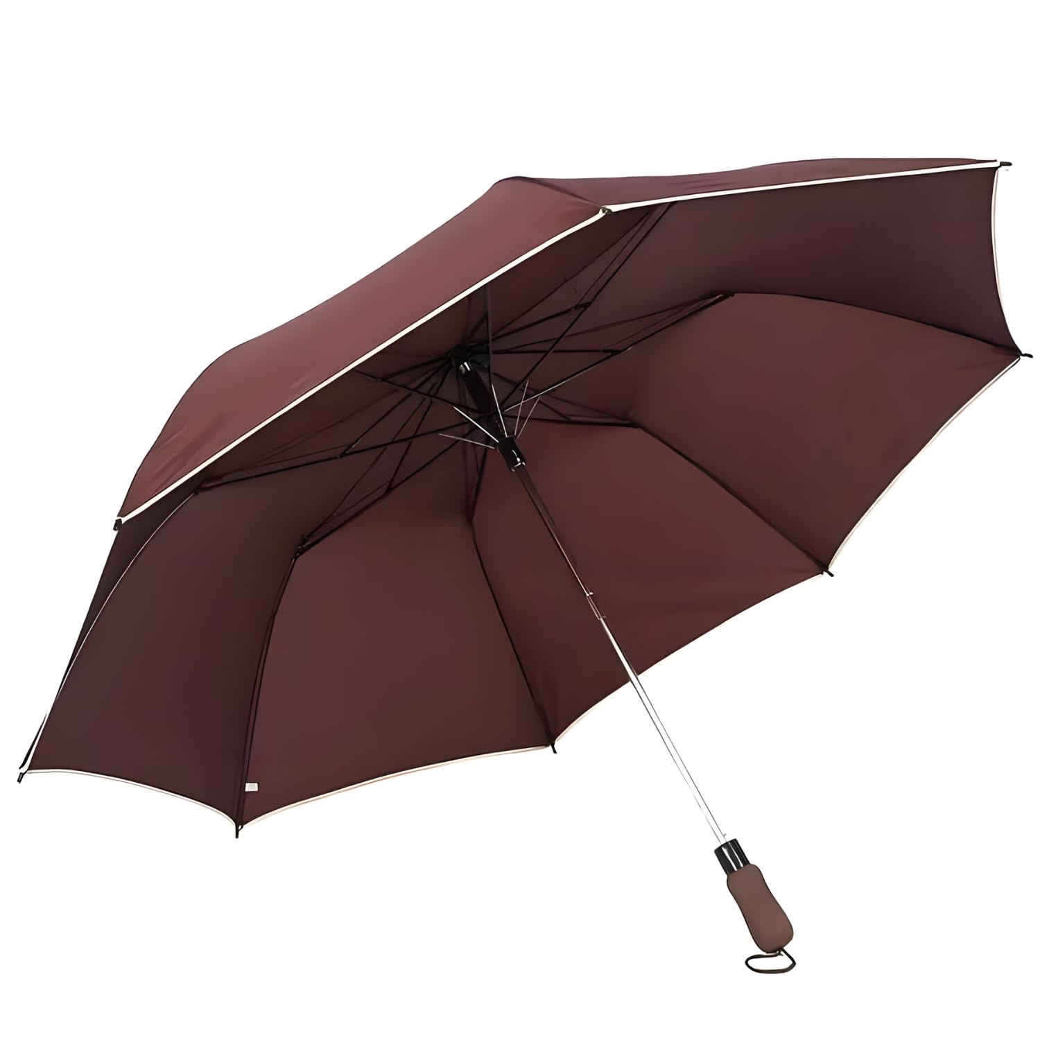 2 fold heavy duty umbrella for men & women | Premium Umbrella | 2 fold umbrella for office use (with two rain card free, multicolour)-image-39