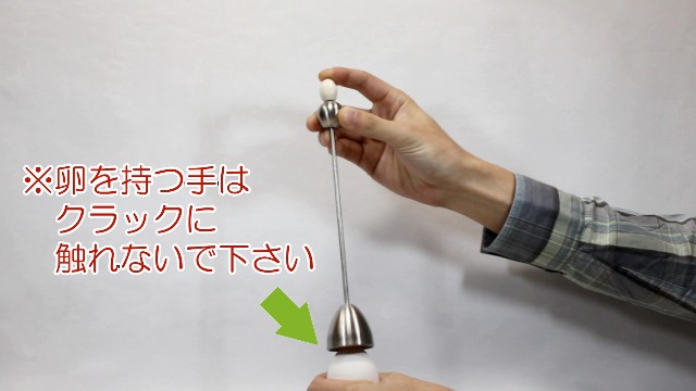 卵の殻(白色)穴1つ 150個 卵の殻(白色)穴1つ 150個