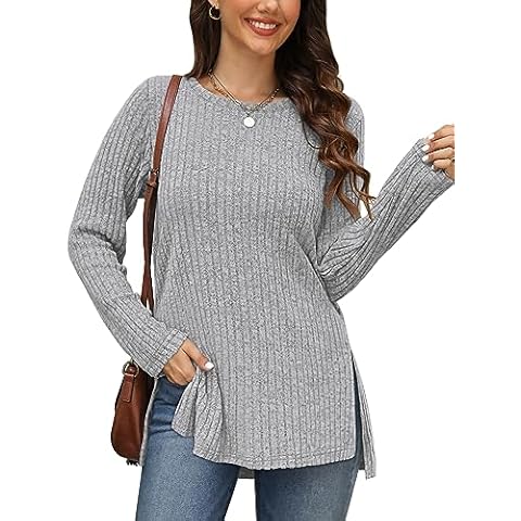 Aokosor Lightweight Long Sleeve Tunic Jumper Cover