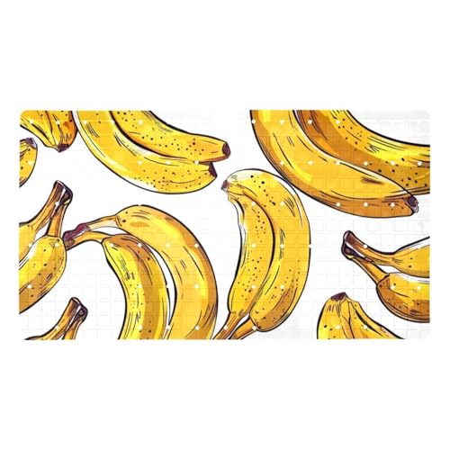 Tapis de bain antidérapant banane jaune extra long - 2