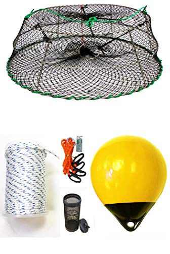 KUFA Sports Tower Style Prawn Trap with Prawn Trap Accessory Combo(CT77+PHM38Y+HA2)