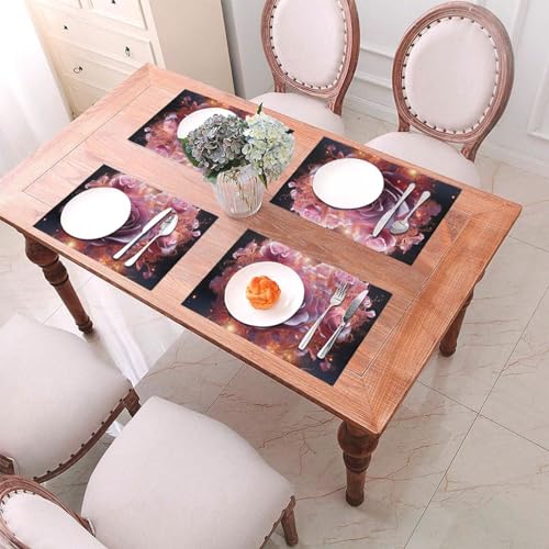 Sets de table antidérapants lavables pour protéger votre table des taches - 8