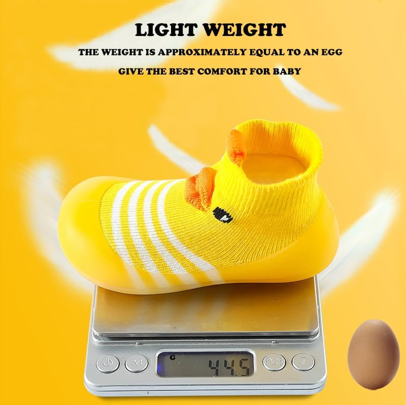 Baby Non Slip Socks Shoes Toddler Girls Boys First Walking Shoes Infant Indoor Floor Slipper Sneakers 2 Pairs - Image 4