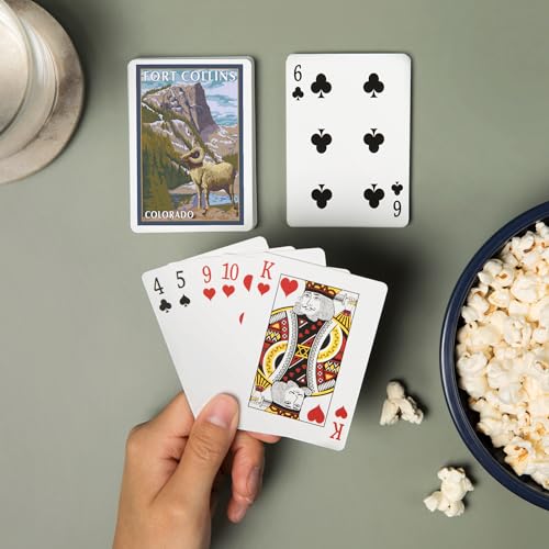 Baraja Poker Lanterna Press 52 Cartas Fort Collins miniatura 2