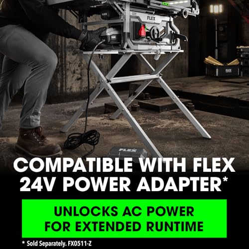 FLEX 24V Cordless 8-1/4-Inch Table Saw Kit