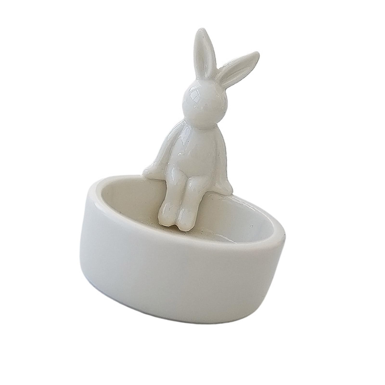 Kalttoy Ceramic Holder Easter Decorative Tealight Holder for Any Room or Special Occasion Decoration Ceramic Decoration