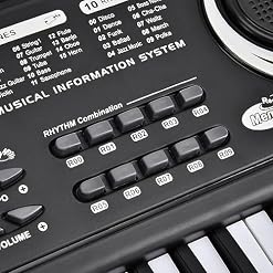 Jouets pour Enfants Musique Multifonction à 61 Touches avec Microphone, Mini Piano électrique, avec 6 Démonstrations, Adapté à La Pratique des Enfants - Les Beatles, Paul McCartney, John Lennon, RIngo Starr, George Harrison Jouets pour Enfants Musique Multifonction à 61 Touches avec Microphone, Mini Piano électrique, avec 6 Démonstrations, Adapté à La Pratique des Enfants – Image 6