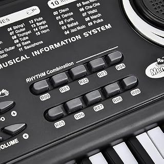 Jouets pour Enfants Musique Multifonction à 61 Touches avec Microphone, Mini Piano électrique, avec 6 Démonstrations, Adapté à La Pratique des Enfants - Les Beatles, Paul McCartney, John Lennon, RIngo Starr, George Harrison Jouets pour Enfants Musique Multifonction à 61 Touches avec Microphone, Mini Piano électrique, avec 6 Démonstrations, Adapté à La Pratique des Enfants – Image 6