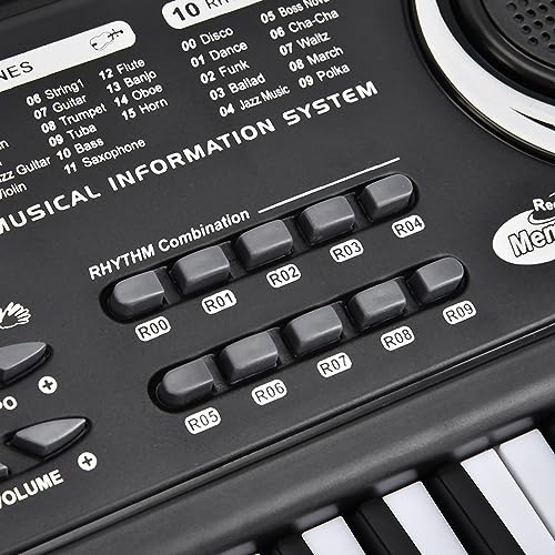 Jouets pour Enfants Musique Multifonction à 61 Touches avec Microphone, Mini Piano électrique, avec 6 Démonstrations, Adapté à La Pratique des Enfants - Les Beatles, Paul McCartney, John Lennon, RIngo Starr, George Harrison Jouets pour Enfants Musique Multifonction à 61 Touches avec Microphone, Mini Piano électrique, avec 6 Démonstrations, Adapté à La Pratique des Enfants – Image 7