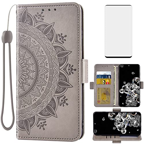Housse Samsung S20 Ultra 5G Asuwish antichoc en verre trempé avec dragonne