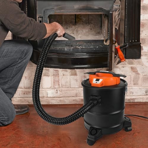 LIGO Ash Vacuum 1000W 15L,Double Filtration, with 3 Swivel Casters,Blowing Funcation, Ash Dust Collector for Pellet Stoves & Wood Stoves,Included HEPA Fliter& Washable Fliter 4 LIGO Ash Vacuum 1000W 15L,Double Filtration, with 3 Swivel Casters,Blowing Funcation, Ash Dust Collector for Pellet Stoves & Wood Stoves,Included HEPA Fliter& Washable Fliter - Image 4