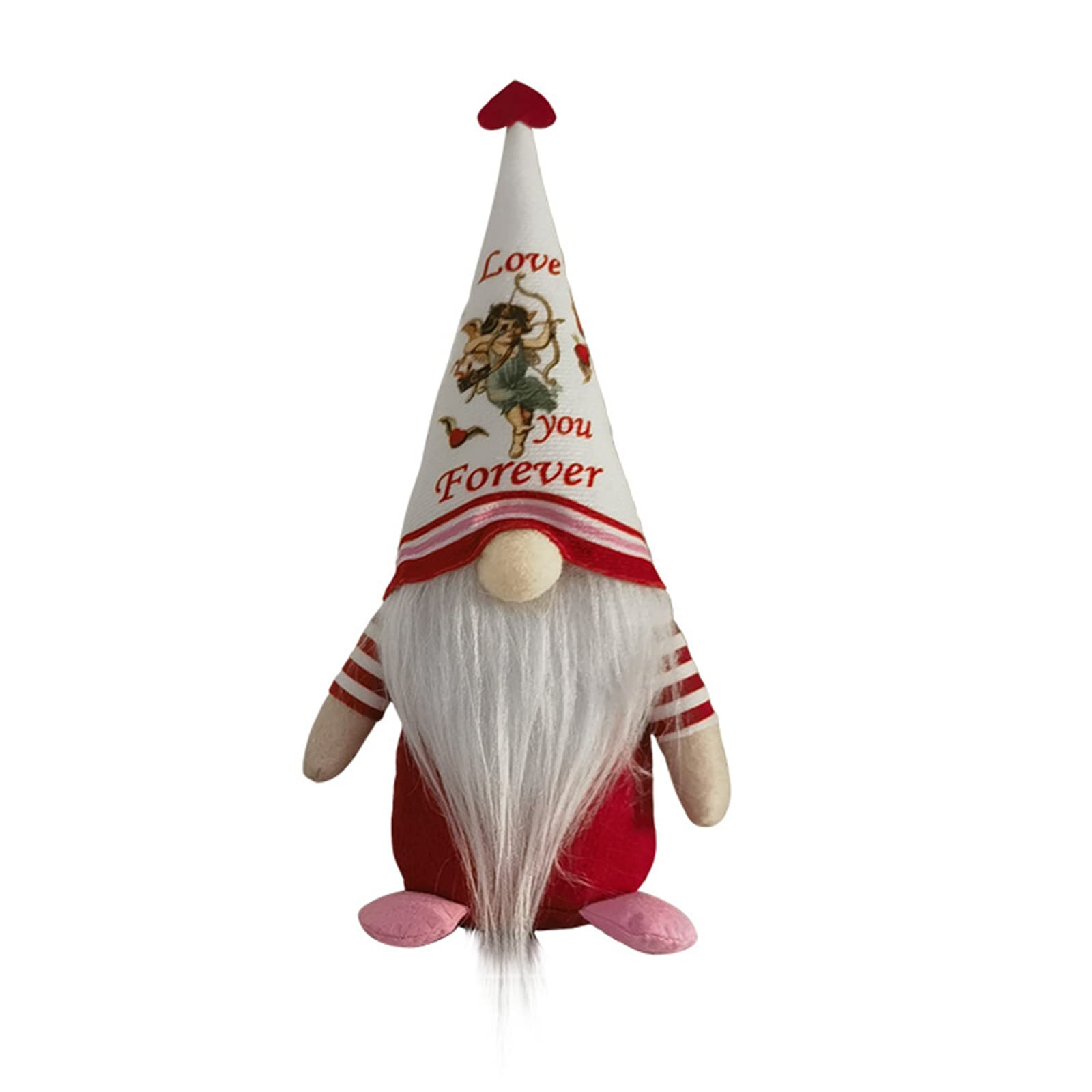 Buxuaaaa A Buxuaaa Valentine ' S Day Wearing Hat Figurine Rt Decoration For Spring Festival Wedding Party Decoration Heart Outdoor